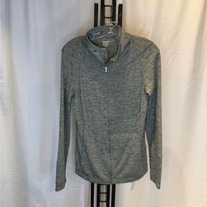 Toad&Co Women's Heathered Gray Full-Zip Hoodie